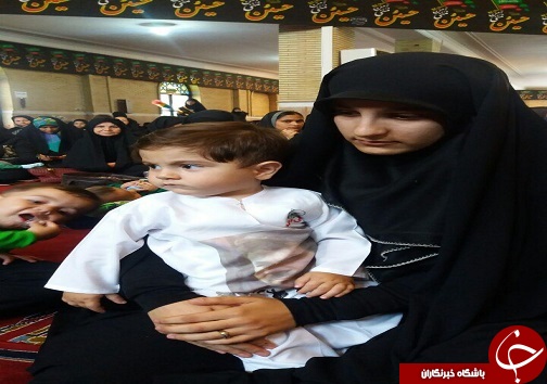 اجتماع شیرخوارگان سبزپوش حسینی در آذربایجان غربی+تصاویر