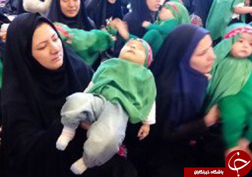 همایش شیرخوارگان حسینی در فارس + تصاویر