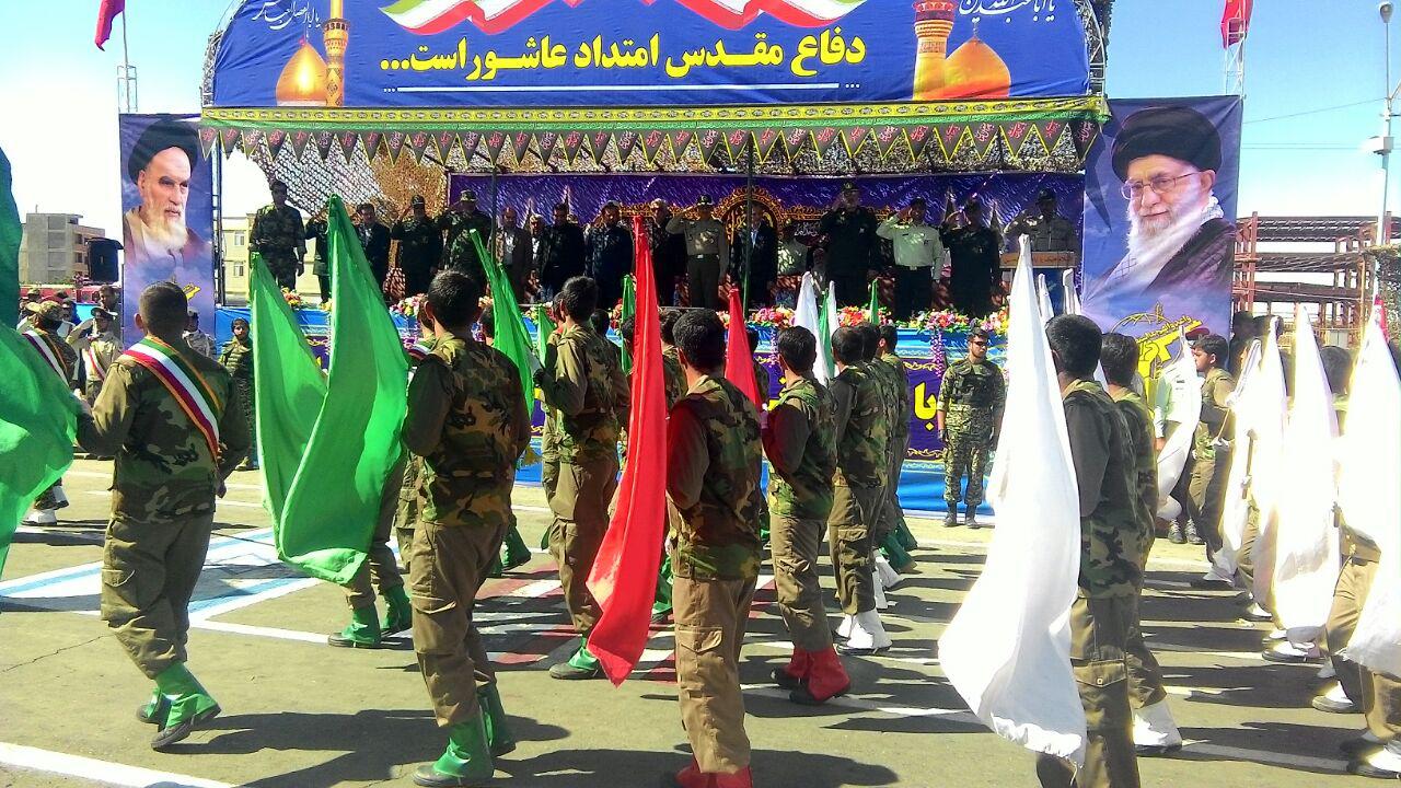 نمایش اقتدار نیروهای مسلح درکرمان
