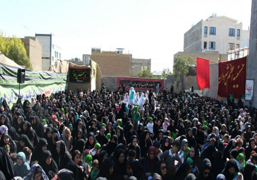 همایش بزرگ شیرخوارگان حسینی در خراسان شمالی+تصاویر
