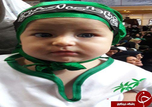 هم &zwnj;نوایی شیرخوارگان حسینی با لالایی رباب برای علی اصغر (ع)