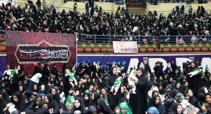همایش بزرگ شیرخوارگان حسینی در اردبیل