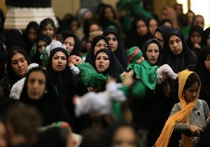 همنوایی مادران آبادانی و خرمشهری با مادر حضرت علی اصغر