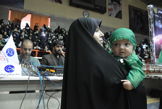 همایش شیرخوارگان حسینی در استان کرمانشاه برگزار شد