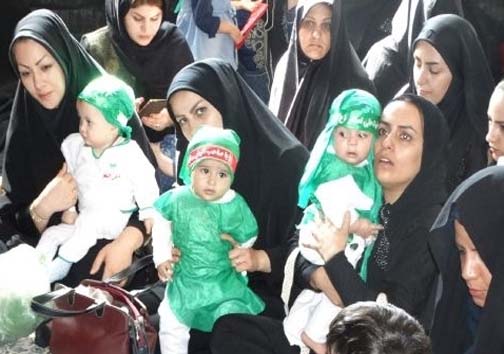 همایش شیرخوارگان حسینی در الیگودرز برگزار شد+ تصاویر