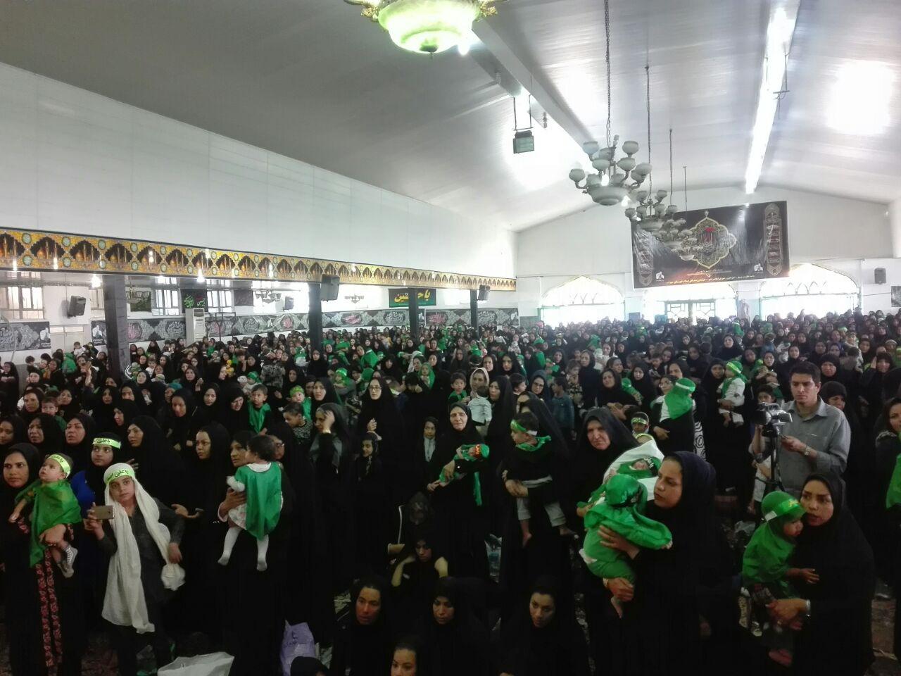 مادران کرمانی با حضرت رباب (س) همنوا شدند مادران کرمانی با حضرت رباب (س) همنوا شدند