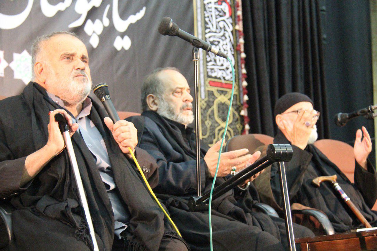 گزارش تصویری &laquo;سیاهپوشان&raquo; جامعه مداحان تهران