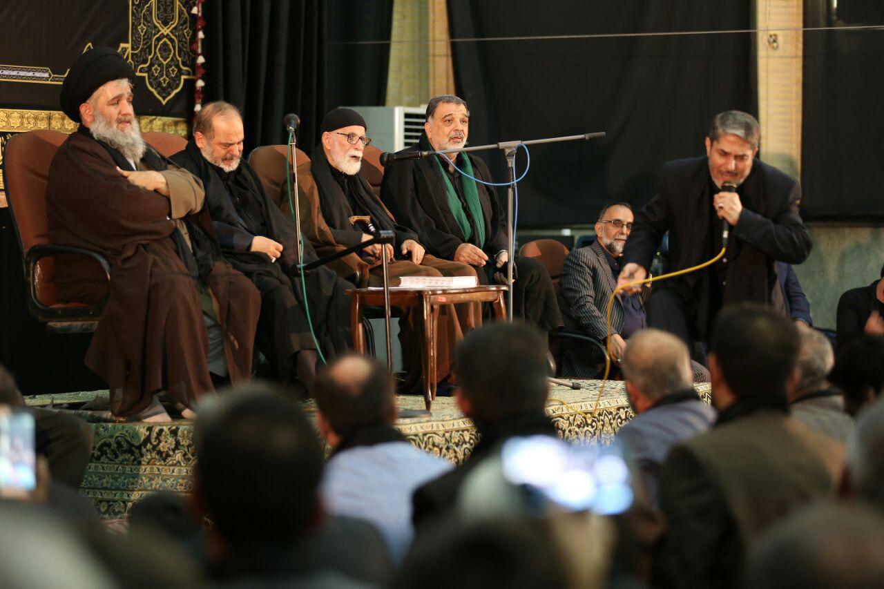 گزارش تصویری &laquo;سیاهپوشان&raquo; جامعه مداحان تهران