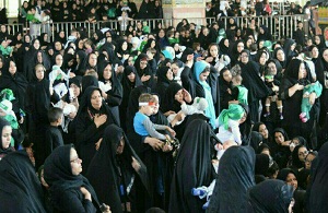 یادآوری مظلومیت شیرخواره امام حسین(ع) در۲۳۰ نقطه استان مرکزی
