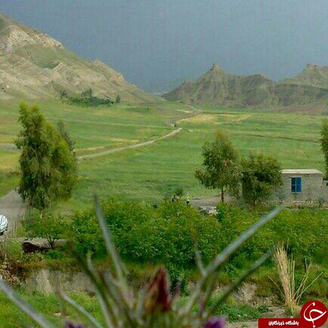 نمایی زیبا از روستای تاریخی شاوله + تصاویر