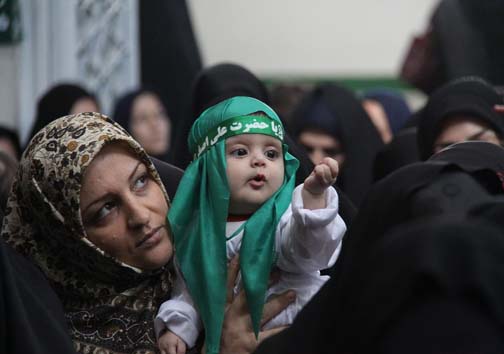 همایش شیرخوارگان حسینی در شهرستان کوهدشت + تصاویر