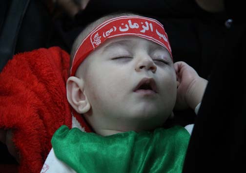همایش شیرخوارگان حسینی در شهرستان کوهدشت + تصاویر