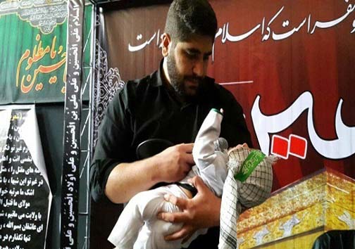 همایش شیرخوارگان حسینی در شهرستان دلفان + تصاویر