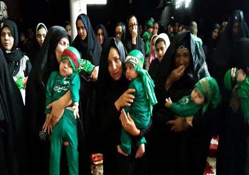 همایش شیرخوارگان حسینی در شهرستان دلفان + تصاویر