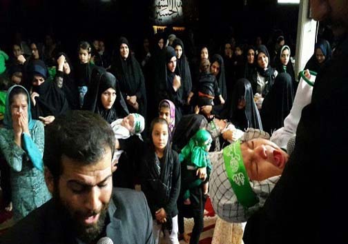 همایش شیرخوارگان حسینی در شهرستان دلفان + تصاویر