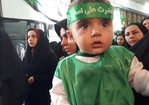 برگزاری همایش شیرخوارگان حسینی در پلدختر + تصاویر