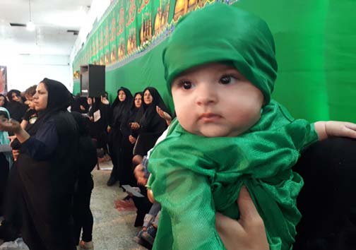 برگزاری همایش شیرخوارگان حسینی در پلدختر + تصاویر