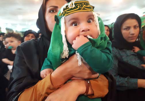 برگزاری همایش شیرخوارگان حسینی در پلدختر + تصاویر