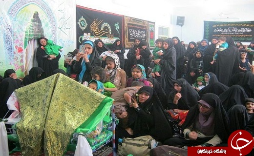 همایش شیرخوارگان حسینی در زاهدان +تصاویر