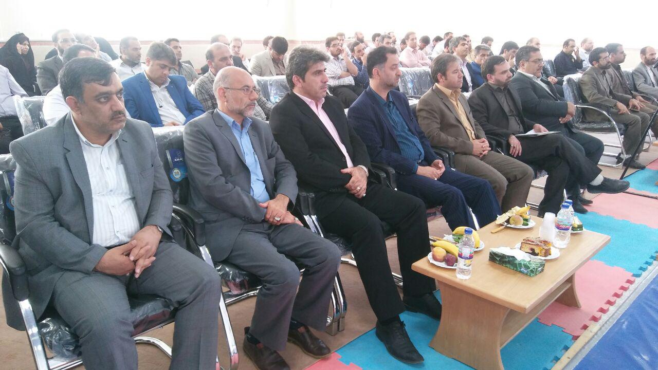 مراسم افتتاح هنرستان تربیت بدنی شهید حیدریان