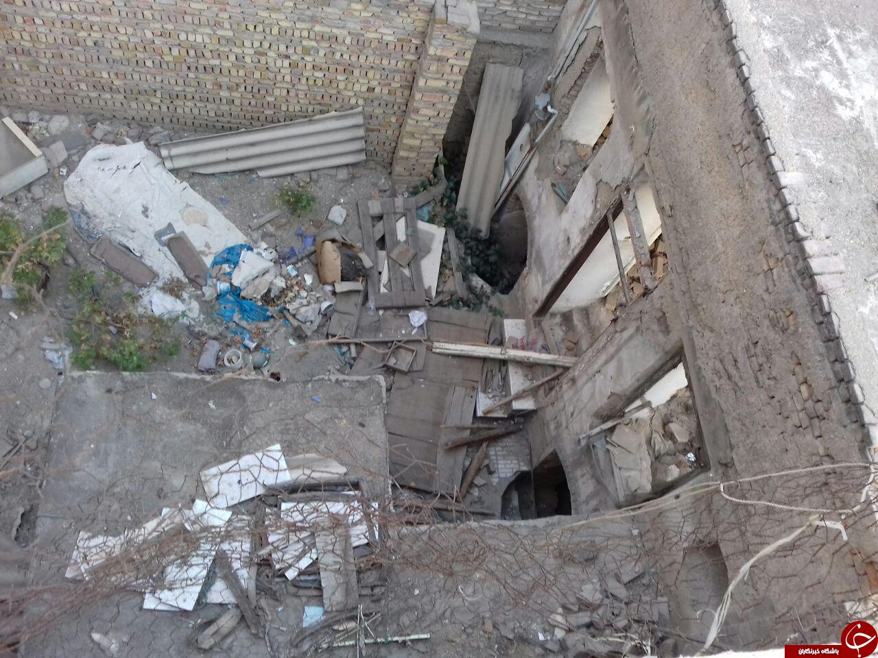 خانه های متروکه مکانی برای حیوانات موذی + تصاویر