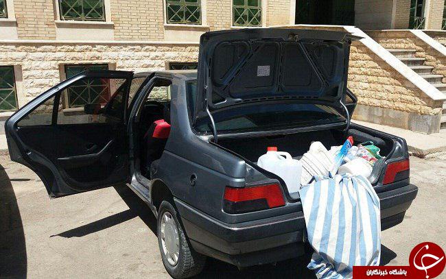 بیش از ۳۰ کیلوگرم تریاک در جاسازی یک دستگاه خودرو در نهاوند کشف شد +عکس