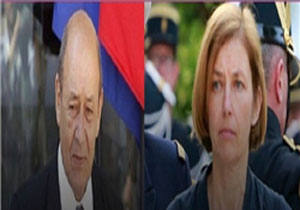 دیدار وزرای خارجه و دفاع فرانسه با بارزانی 