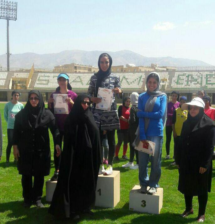 درخشش بانوی زنجانی در رقابت&zwnj;های لیگ دو و میدانی کشور