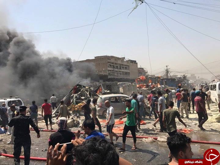 کشته و زخمی شدن چند عراقی در پی انفجار در بغداد