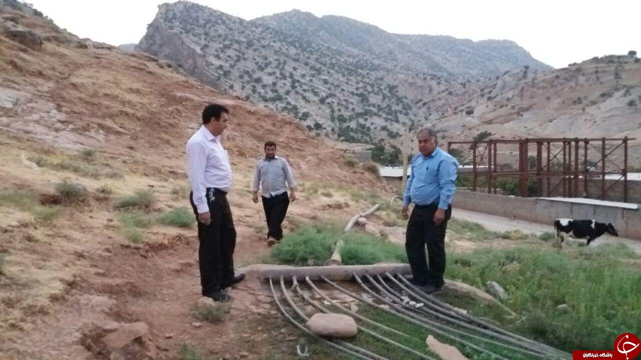 وضعیت نامناسب آب شرب در سرنجه&zwnj;زیودار + تصاویر