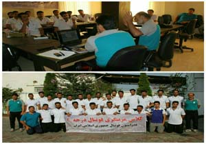 برگزاری اولین کلاس مربیگری فوتبال در سرخرود