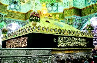 سیاه‌پوش شدن حرم حضرت معصومه(س) + تصاویر