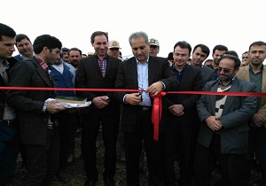 افتتاح چند طرح‌ عمرانی و اشتغال‌زایی در شهرستان گرمی