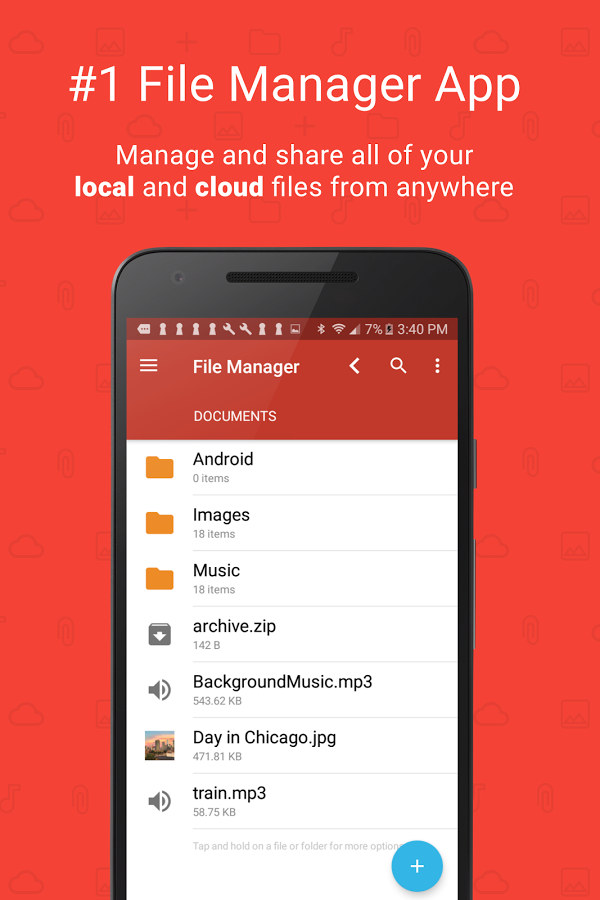 دانلود File Manager Premium v1.11.6 نرم افزار مدیریت فایل اندروید
