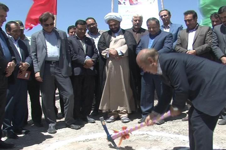 آغاز احداث مخزن آب شماره ۲رابر