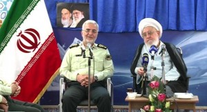 دیدار اسکندر مومنی جانشین ناجای کشور با نماینده ولی فقیه در گیلان