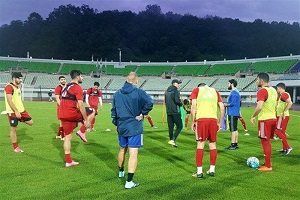 تمرین تاکتیکی تیم ملی ایران لغو شد/ شاگردان کی روش در هتل تمرین کردند