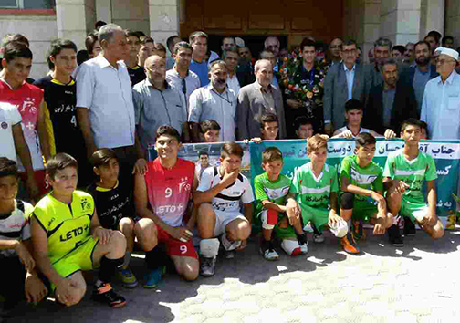 استقبال گنبدی ها از قهرمان والیبال