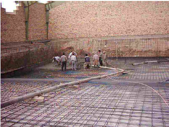 پیشرفت 30 درصدی ساخت استخر مجتمع فرهنگی عدالت در کرمان