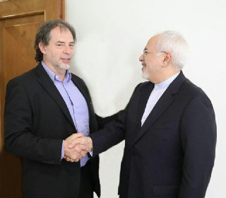 دیدار نایب رئیس مجلس سنای شیلی با محمد جواد ظریف