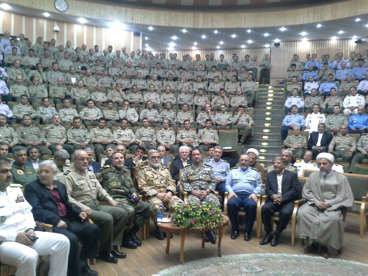 مراسم آغاز دوره 28 دانشجویان دانشگاه دافوس برگزار شد