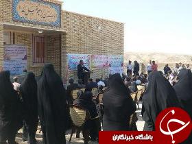 افتتاح دبستان خیّـــر ســــاز درروستای کربلای قاسمعلی