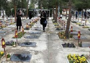ساماندهی مزار مطهر شهدا در اردبیل