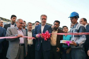 افتتاح کارخانه ملات خشک در زنجان