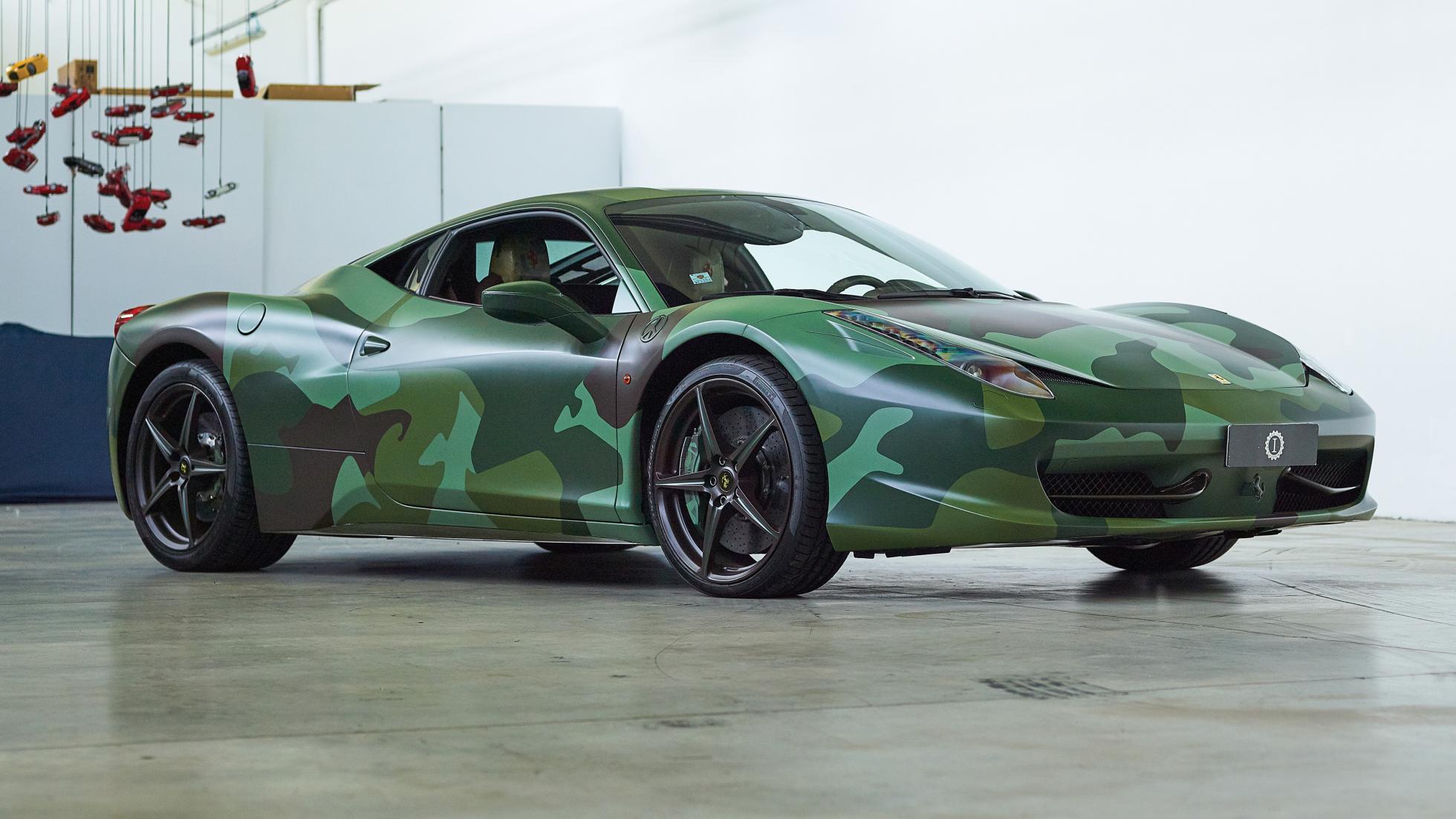 طراحی جنگی بی نظیر Ferrari 458 را ببینید + تصاویر