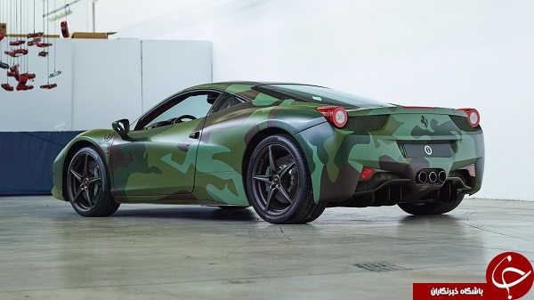 طراحی جنگی بی نظیر Ferrari 458 را ببینید + تصاویر