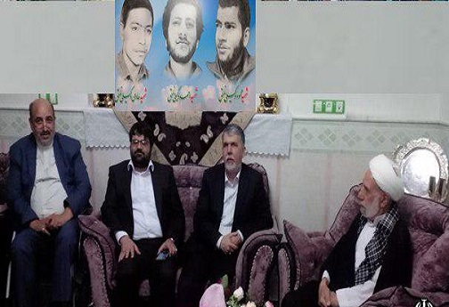 دیدار صالحی با آیت الله صافی گلپایگانی