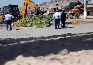 قطع اکسیژن شهر در منطقه جمکران + فیلم