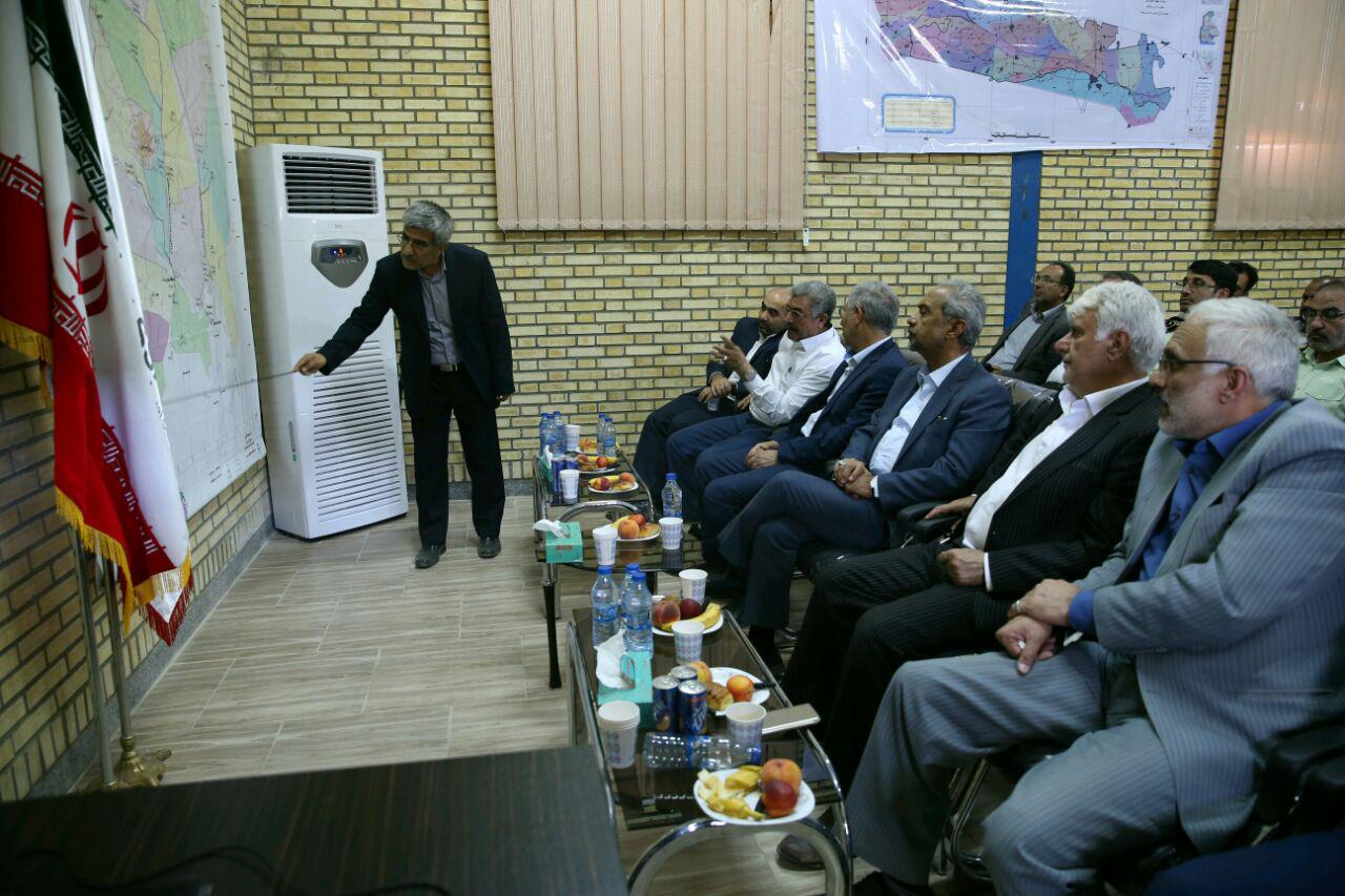 بازدید معاون اقتصادی رییس جمهور از پروژه آبیاری ۴۶ هزار هکتاری دشت سیستان