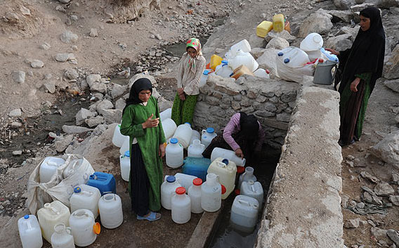 زنگ خطر بحران آب در ملکشاهی
